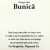 Cadou Pentru Bunica -  de la Nepoata