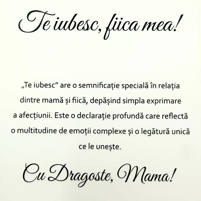 Cadou Pentru Fiica – de la Mama