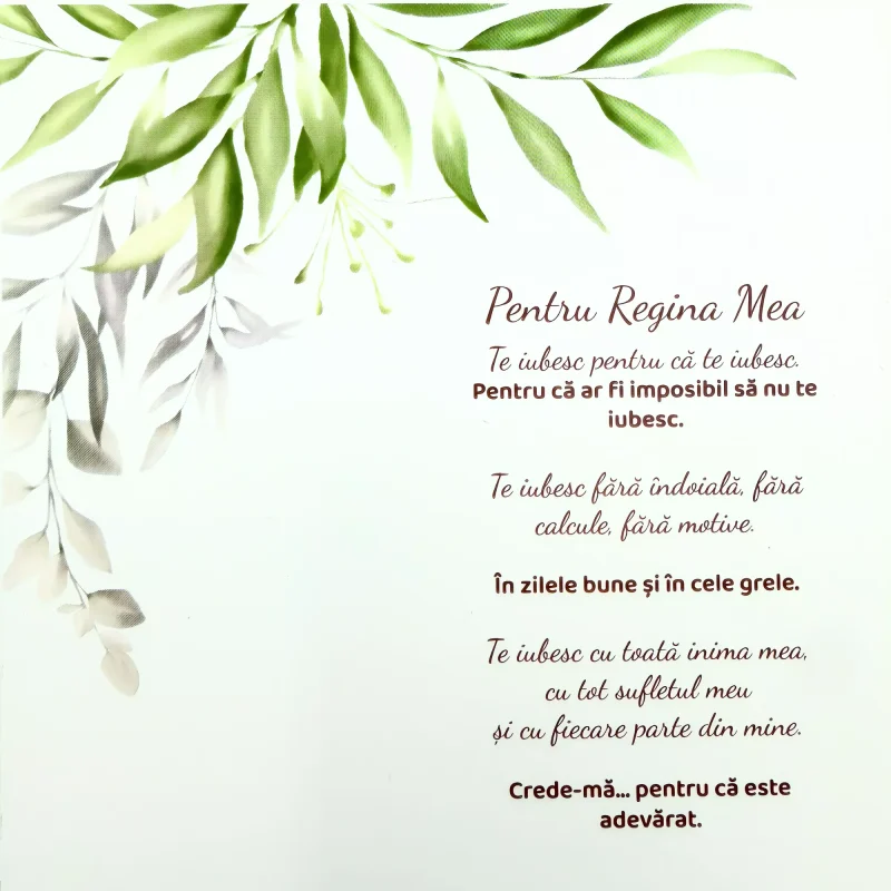 Cadou Pentru Iubita – Regina mea