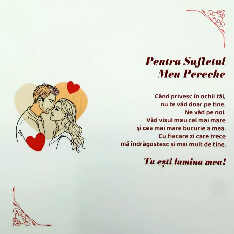 Cadou Pentru Iubita – Sufletul Meu Pereche