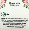 Cadou Pentru Nepoata – Aniversare Frumoasa!