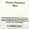 Cadou Pentru Nepoata – La Multi Ani!!!