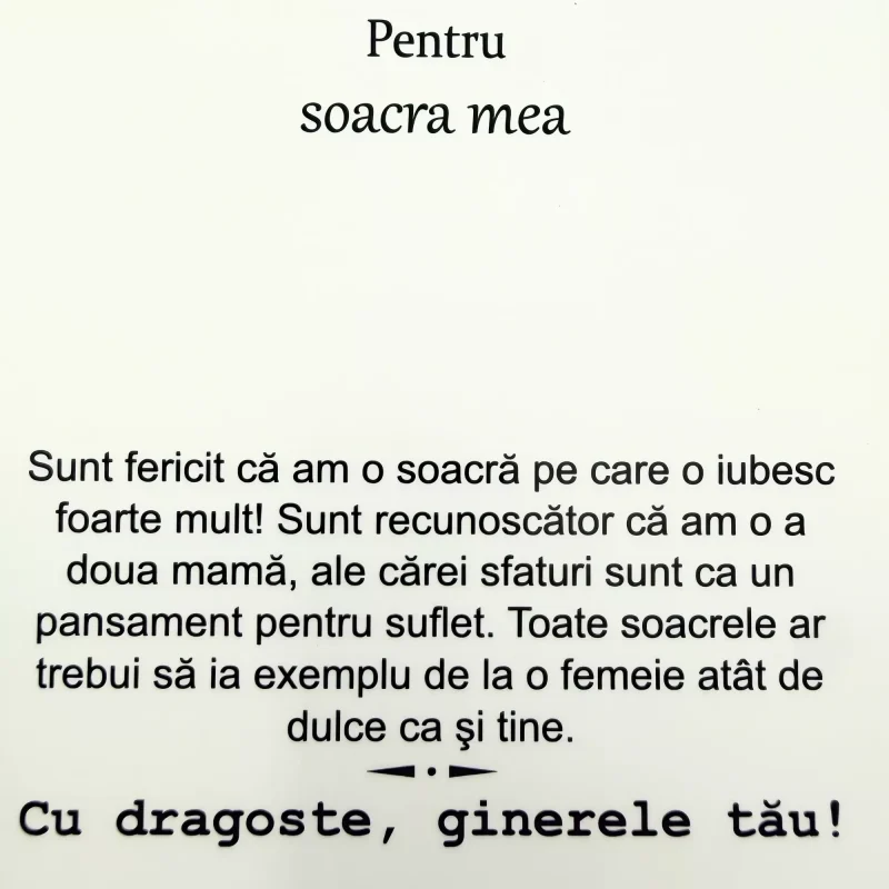 Cadou Pentru Soacra