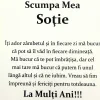 Cadou Sotie – La Multi Ani!