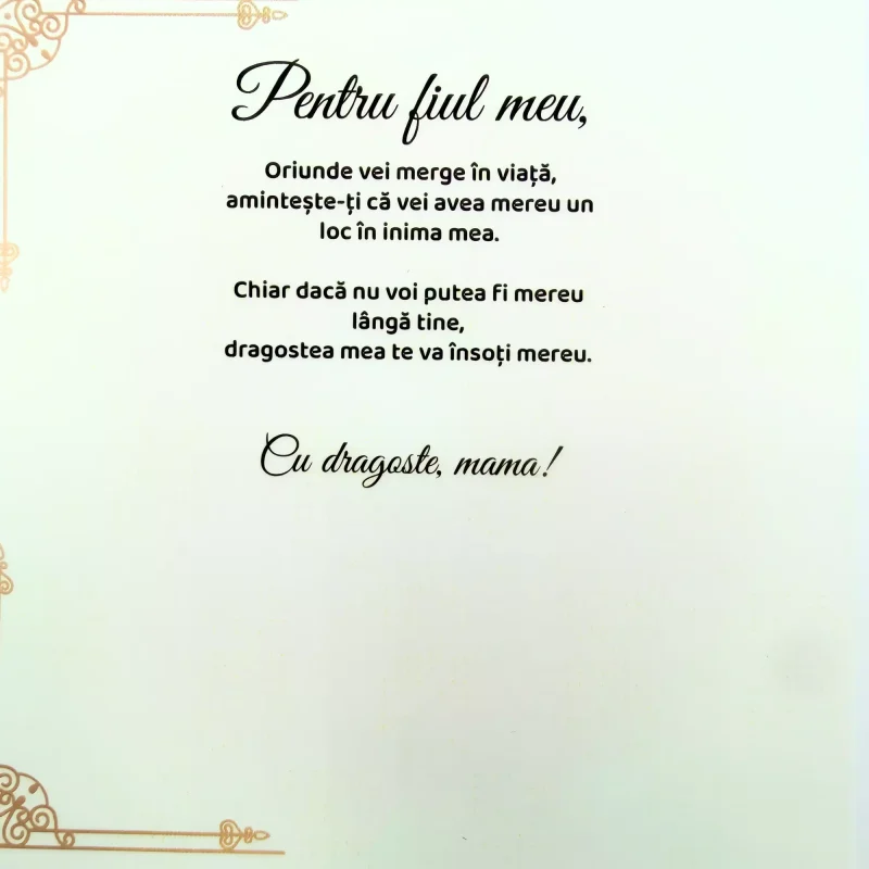 Cadou pentru Fiu – de la Mama