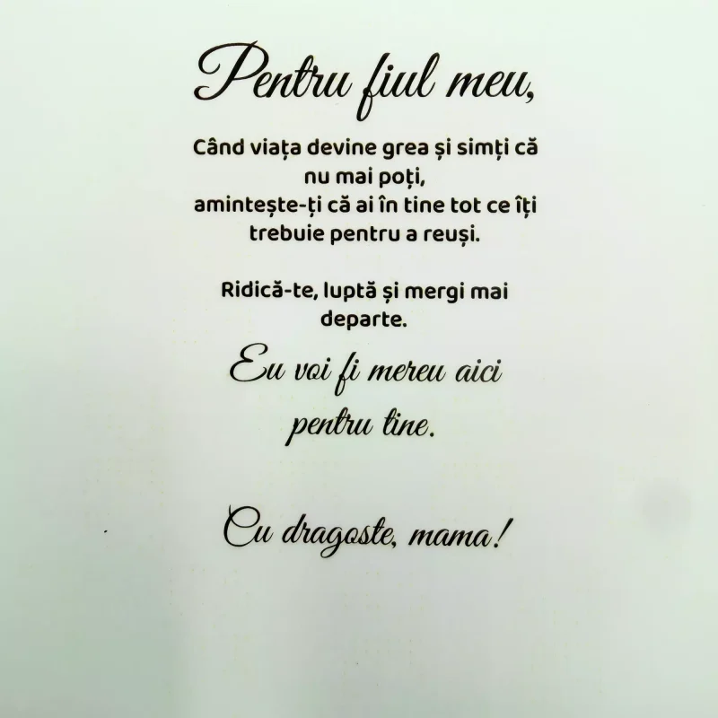 Cadou pentru Fiu – de la Mama
