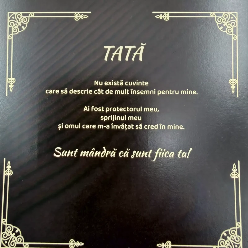 Cadou pentru Tata – de la Fiica
